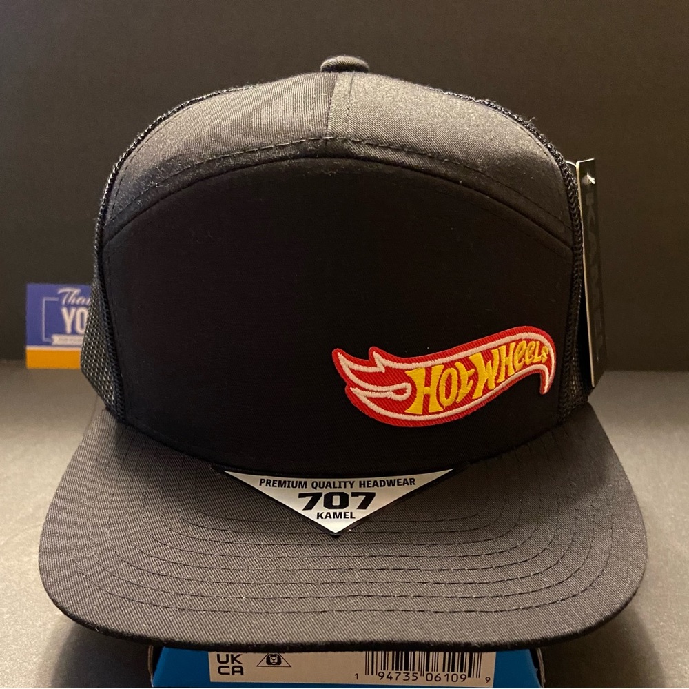 Hot Wheels Unisex Embroidered Patch Snapback